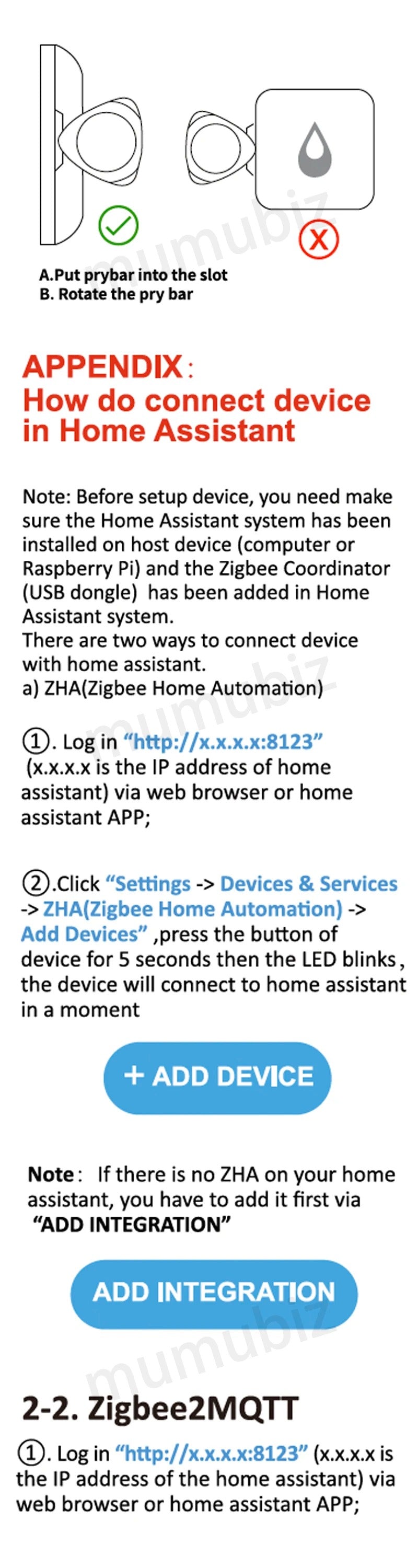 Zigbee 3.0 Water Leakage Sensor, Immersion Alarm Via eWeLink Zigbee Bridge, Zigbee2MQTT Gateway
