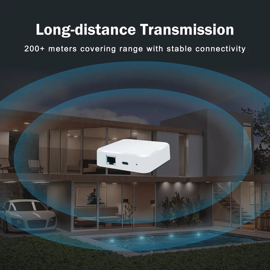 eWelink Smart Zigbee Gateway WiFi Gateway Wireless Smart Bridge APP Remote Control, Connects to All eWelink ZigBee 3.0 Products