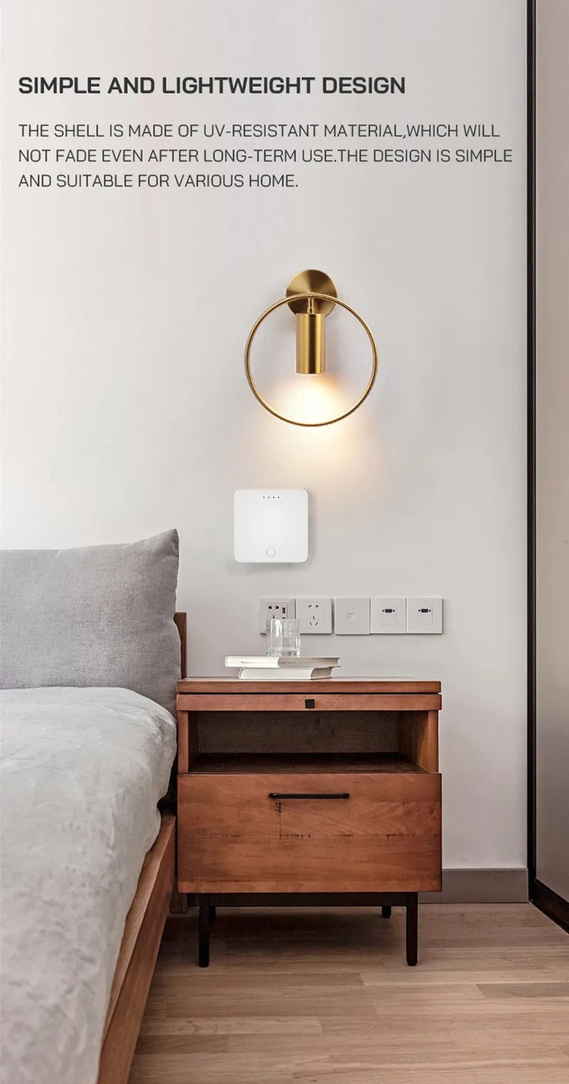 Tuya Smart Zigbee Wired Gateway Smart Home Bridge Hub Zigbee 3.0 Lan Gateway APP Wireless Control Work with Alexa