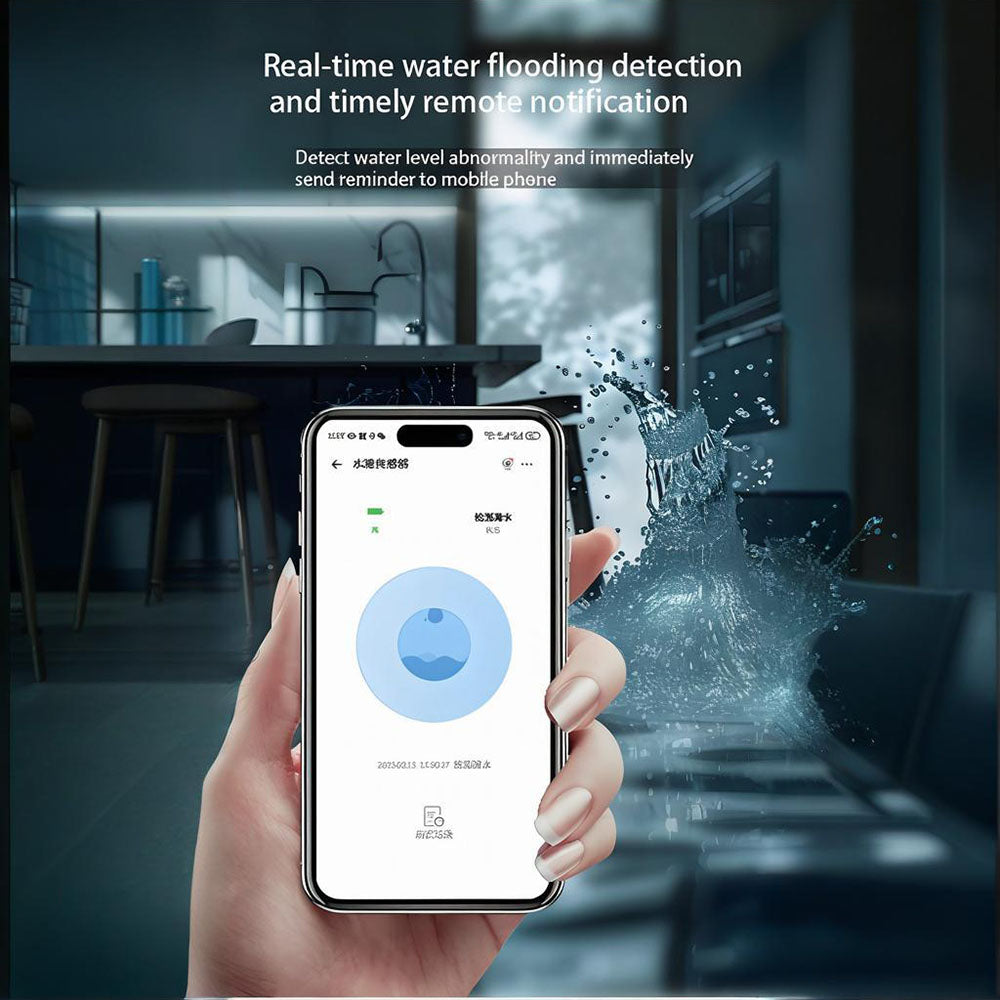 eWelink Zigbee Smart Rain Sensor for Outdoor Wireless Rain Detection with Waterproof Design, Zigbee Hub Required