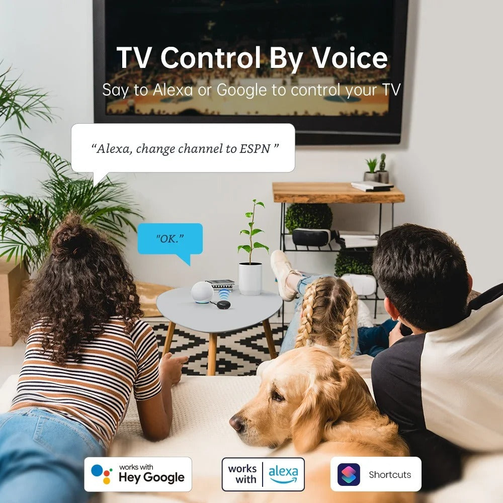 LinknLink eRemote IR Blaster for TV, Aircon, STB - Smart WiFi Universal Remote Control, Compatible with Home Assistant