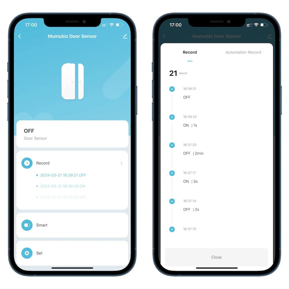 Zigbee3.0 Door Window Alarm Sensor eWelink APP Remote Control Smart Home Security