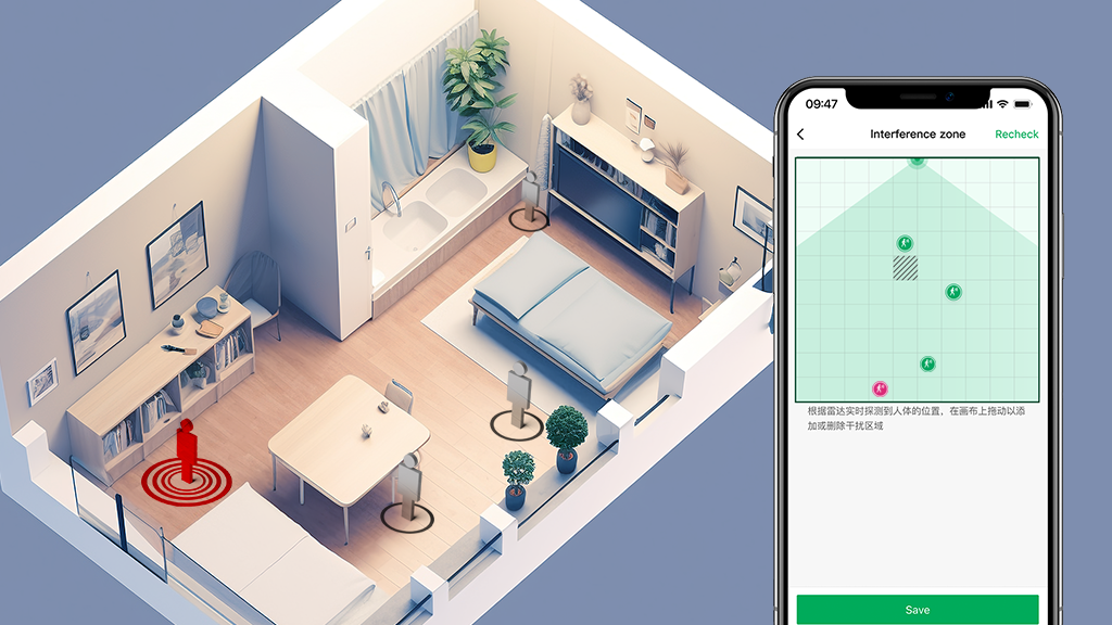 LinknLink eMotion Max 60GHz mmWave Radar WiFi Smart Presence Sensor, IR Blaster, Light Sensor