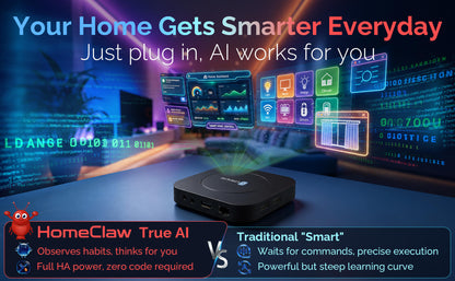LinknLink HomeClaw Smart Gateway with A True AI Home Assistant, Proactive Home Manager,OpenClaw and Agent Understands Your Needs