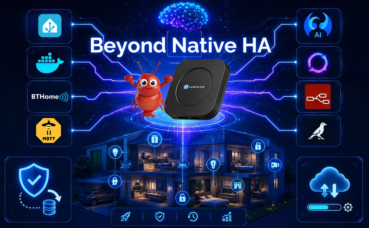 LinknLink HomeClaw Smart Gateway with A True AI Home Assistant, Proactive Home Manager,OpenClaw and Agent Understands Your Needs
