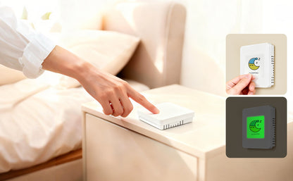 LinknLink eMotion Air Battery-Powered mmWave Presence Multi-Sensor ,24G Radar T&H Brightness Sensor,Smart Button,Dual Protocol