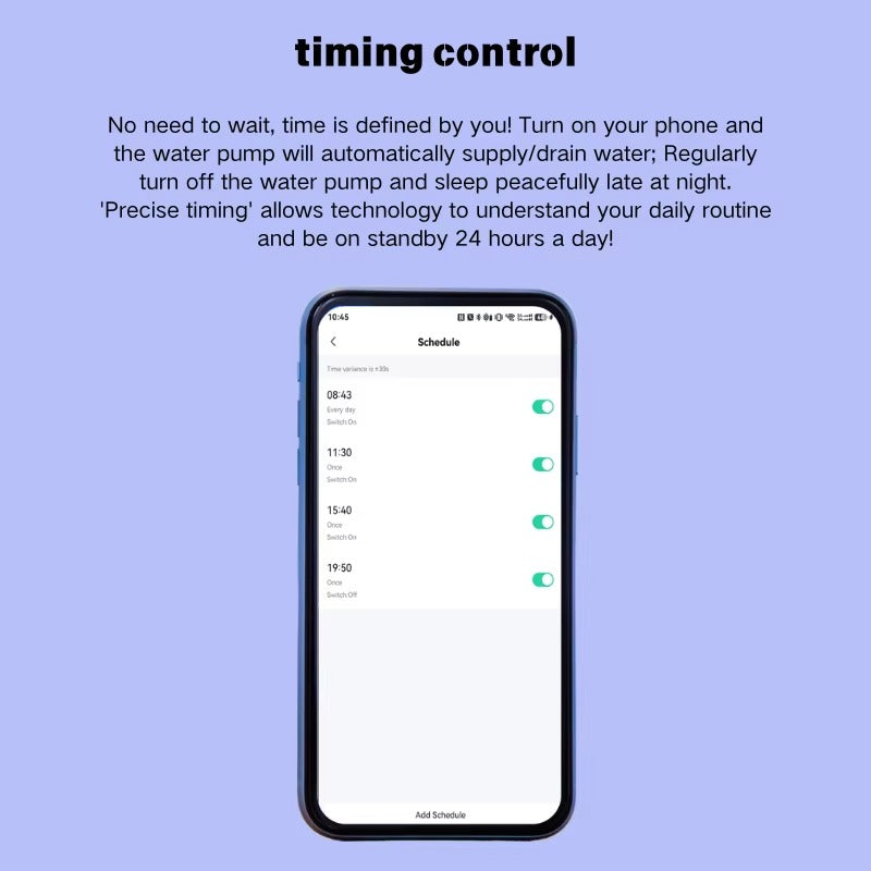 Tuya WiFi Water Level Controller 433MHz RF Relay Switch APP Remote Alexa Voice Auto Supply Drain for Water Tank Pump