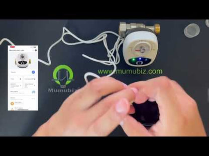 Tuya Smart WiFi Water & Gas Valve DN15/20/25, Alexa & Google Home Compatible, APP Control, Auto Shut Off, Leak Protection, Timer